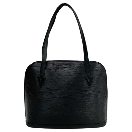 LOUIS VUITTON Tote Bag M52282 Epi Leather black Shoulder Bag Epi Lussac Women Used Authentic