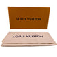 LOUIS VUITTON Long Wallet Purse M68582 Taurillon Clemence Blue Marine Portefeuille comet