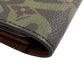LOUIS VUITTON Long Wallet Purse M92188 Monogram canvas, coated canvas Brown Monogram Graffiti Pochette Porte Monnaie Credit