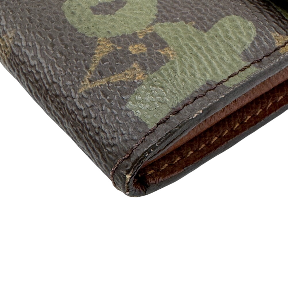 LOUIS VUITTON Long Wallet Purse M92188 Monogram canvas, coated canvas Brown Monogram Graffiti Pochette Porte Monnaie Credit