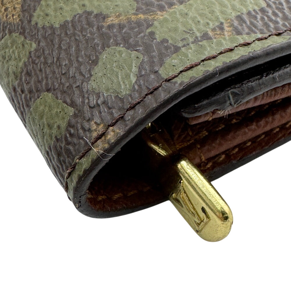 LOUIS VUITTON Long Wallet Purse M92188 Monogram canvas, coated canvas Brown Monogram Graffiti Pochette Porte Monnaie Credit