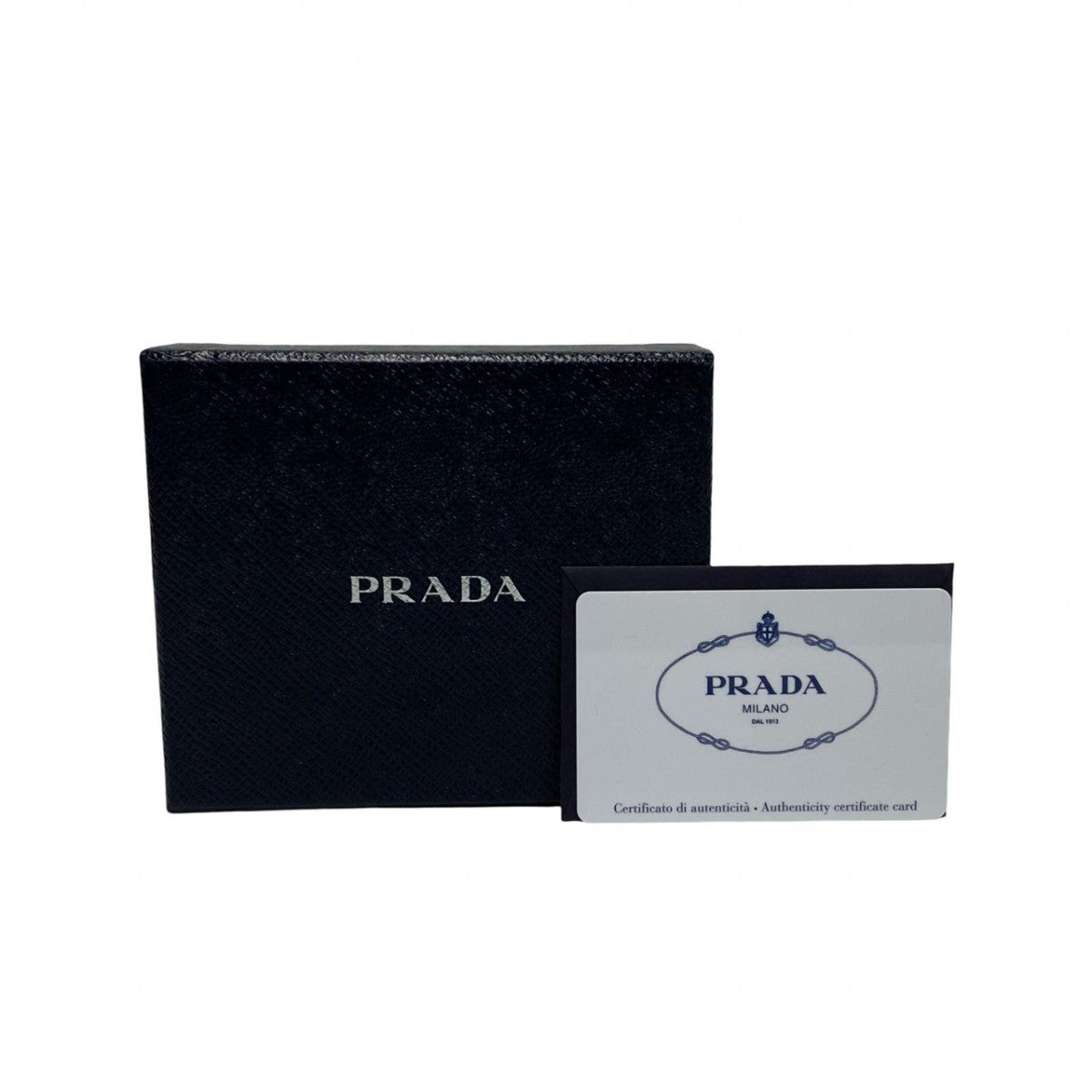 PRADA Bifold Wallet leather black