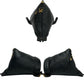 LOEWE Backpack leather black Anagram logo Metal Anton Women Used Authentic