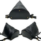 LOEWE Backpack leather black Anagram logo Metal Anton Women Used Authentic