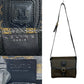 CELINE Shoulder Bag Leather, PVC black Macadam Brazon Women Used Authentic