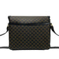 CELINE Shoulder Bag Leather, PVC black Macadam Brazon Women Used Authentic