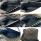 CELINE Shoulder Bag Leather, PVC black Macadam Brazon Women Used Authentic