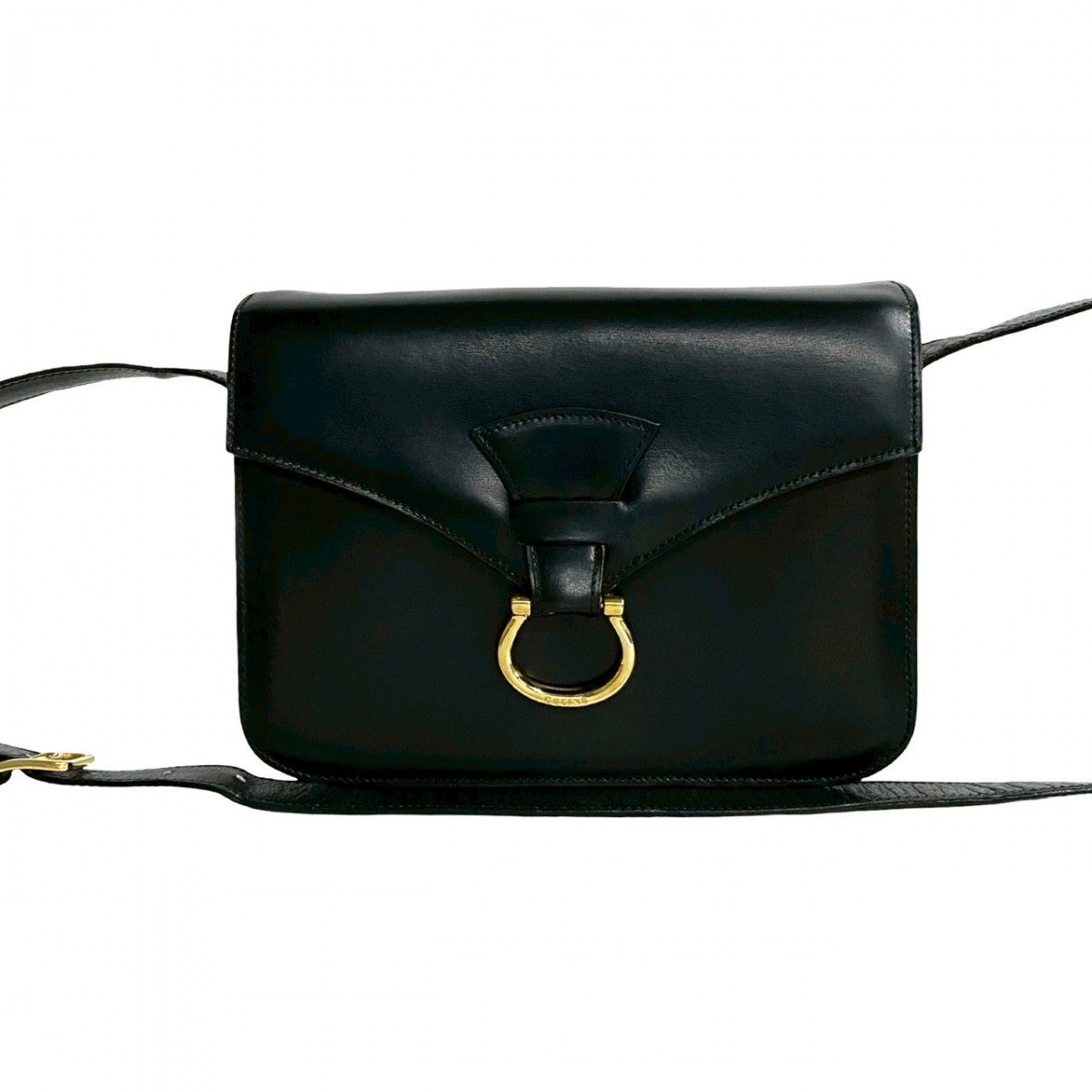 CELINE Shoulder Bag Calfskin black