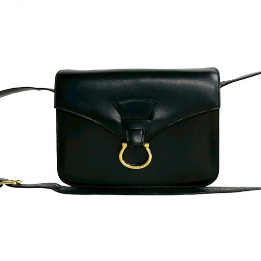 CELINE Shoulder Bag Calfskin black