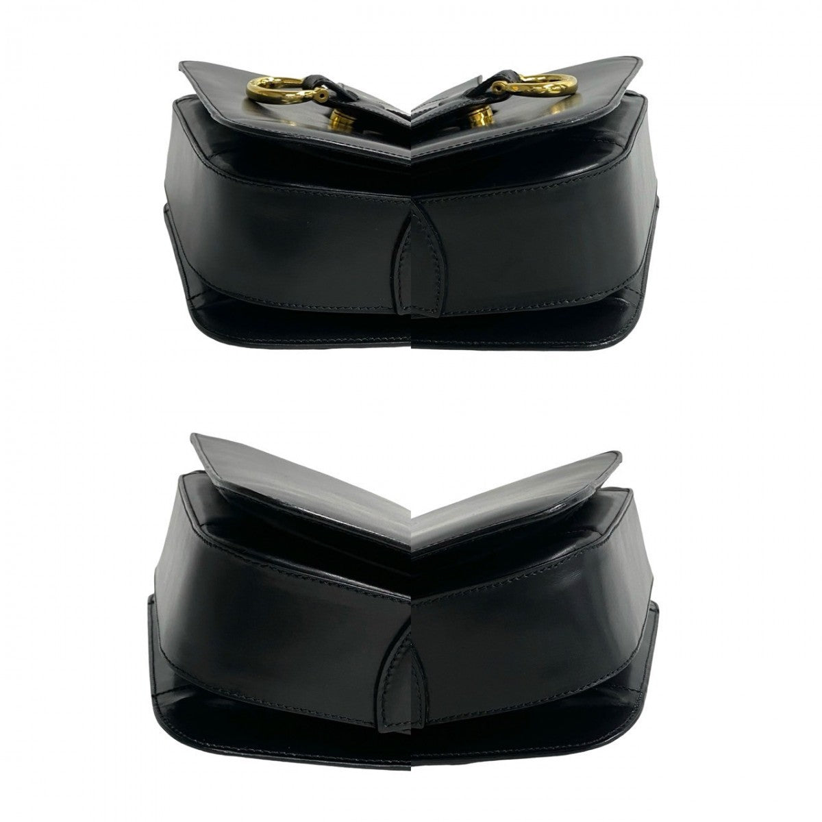 CELINE Shoulder Bag Calfskin black