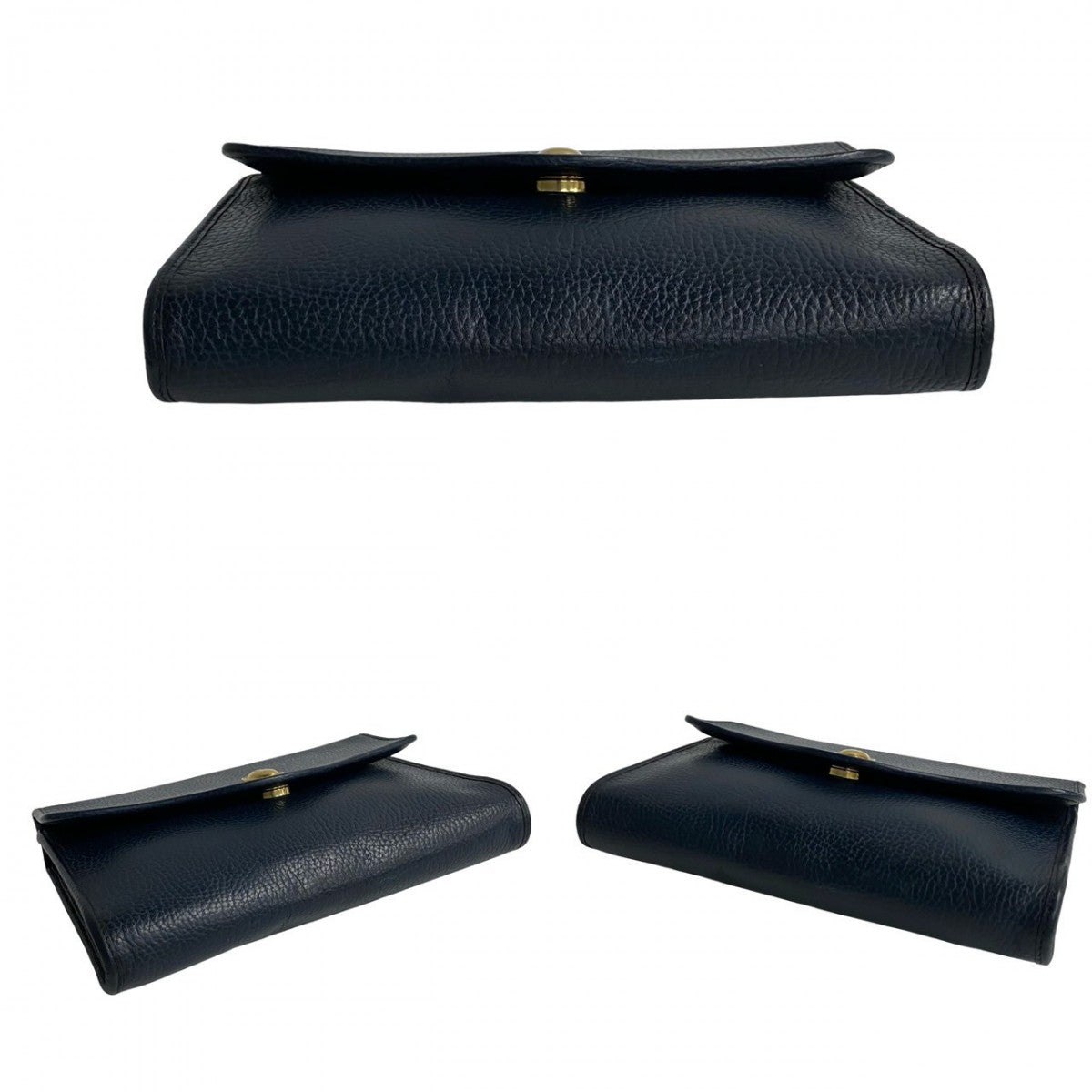 Dior Shoulder Bag leather Navy