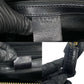 CELINE Handbag Leather, PVC black Macadam Blason Triomphe Pattern Women Used Authentic