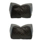 CELINE Handbag Leather, PVC black Macadam Blason Triomphe Pattern Women Used Authentic