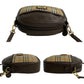 BURBERRY Shoulder Bag Leather, Canvas Brown Nova Check Women Used Authentic