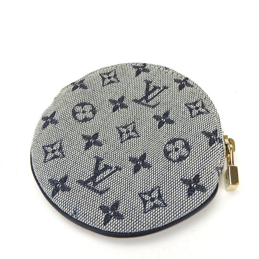 LOUIS VUITTON Coin case M92460 Monogram mini gray Porto Moneron Women(Unisex) Used Authentic