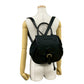 GUCCI Backpack Canvas, Leather black GG logo Pattern Old Gucci Women Used Authentic