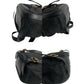 GUCCI Backpack Canvas, Leather black GG logo Pattern Old Gucci Women Used Authentic