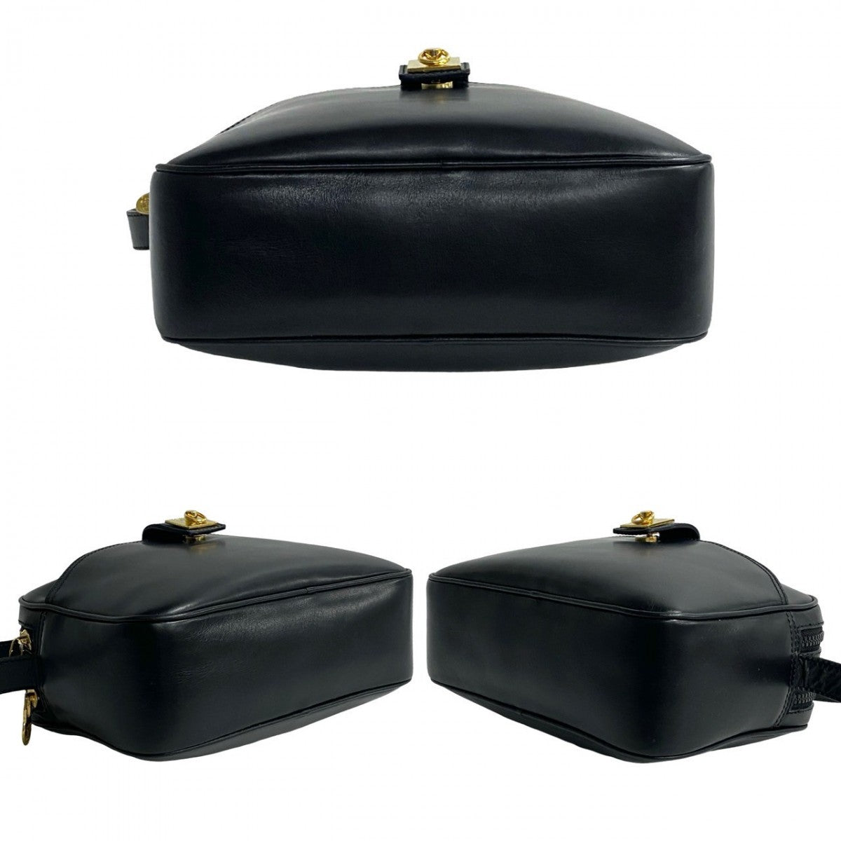 CELINE Shoulder Bag Calfskin black
