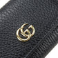 GUCCI Tri-fold wallet 644407 leather black GG Marmont unisex(Unisex) Used Authentic