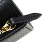 GUCCI Tri-fold wallet 644407 leather black GG Marmont unisex(Unisex) Used Authentic