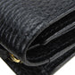 GUCCI Tri-fold wallet 644407 leather black GG Marmont unisex(Unisex) Used Authentic