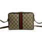 GUCCI Shoulder Bag leather Brown Sherry line