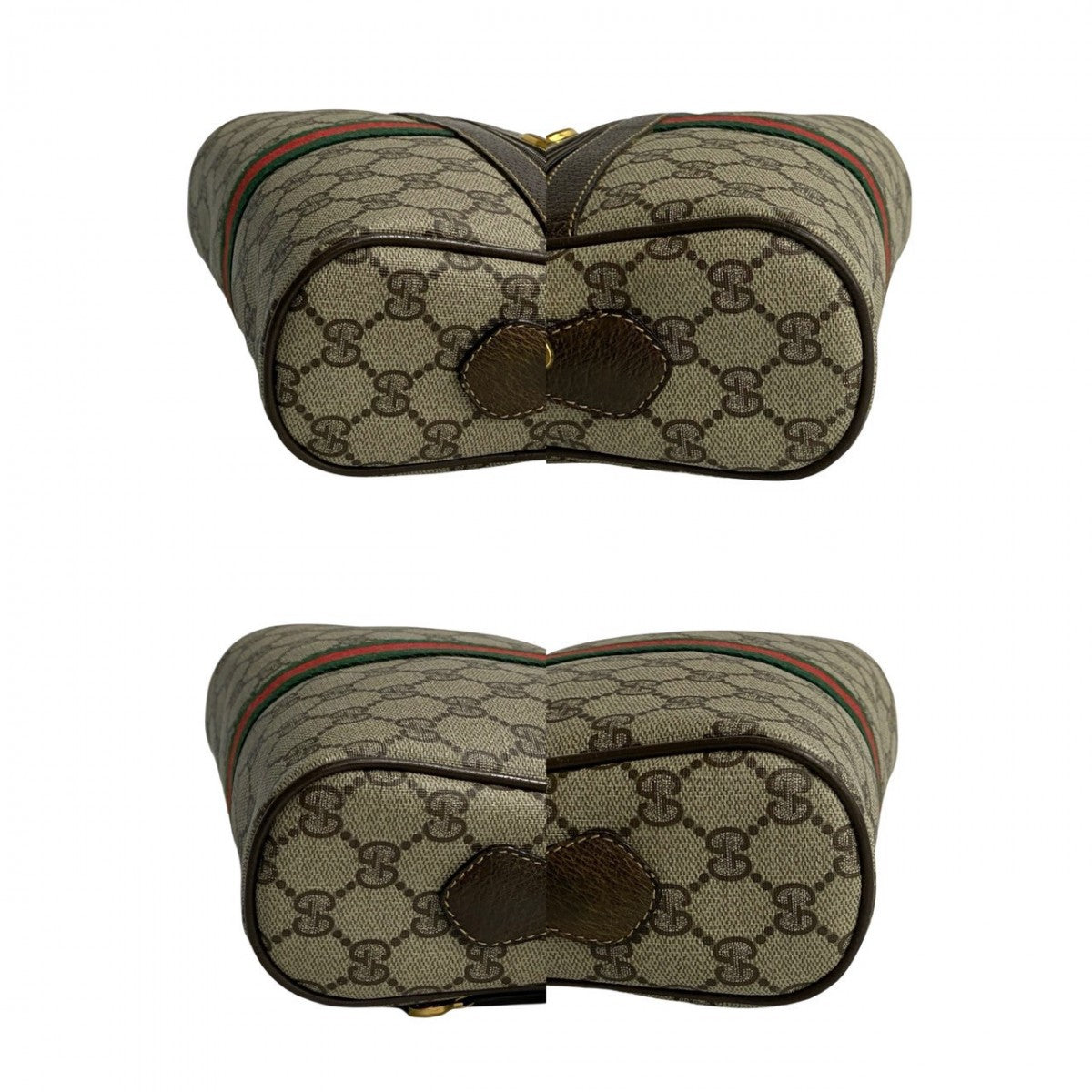 GUCCI Shoulder Bag leather Brown Sherry line