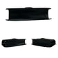 GUCCI Shoulder Bag Calfskin, Leather black GG logo Metal Women Used Authentic