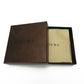 LOEWE Coin case leather Brown mens(Unisex) Used Authentic