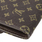 LOUIS VUITTON Long Wallet Purse M95234 Monogram mini run Brown Portefeuille Sara Women Used Authentic