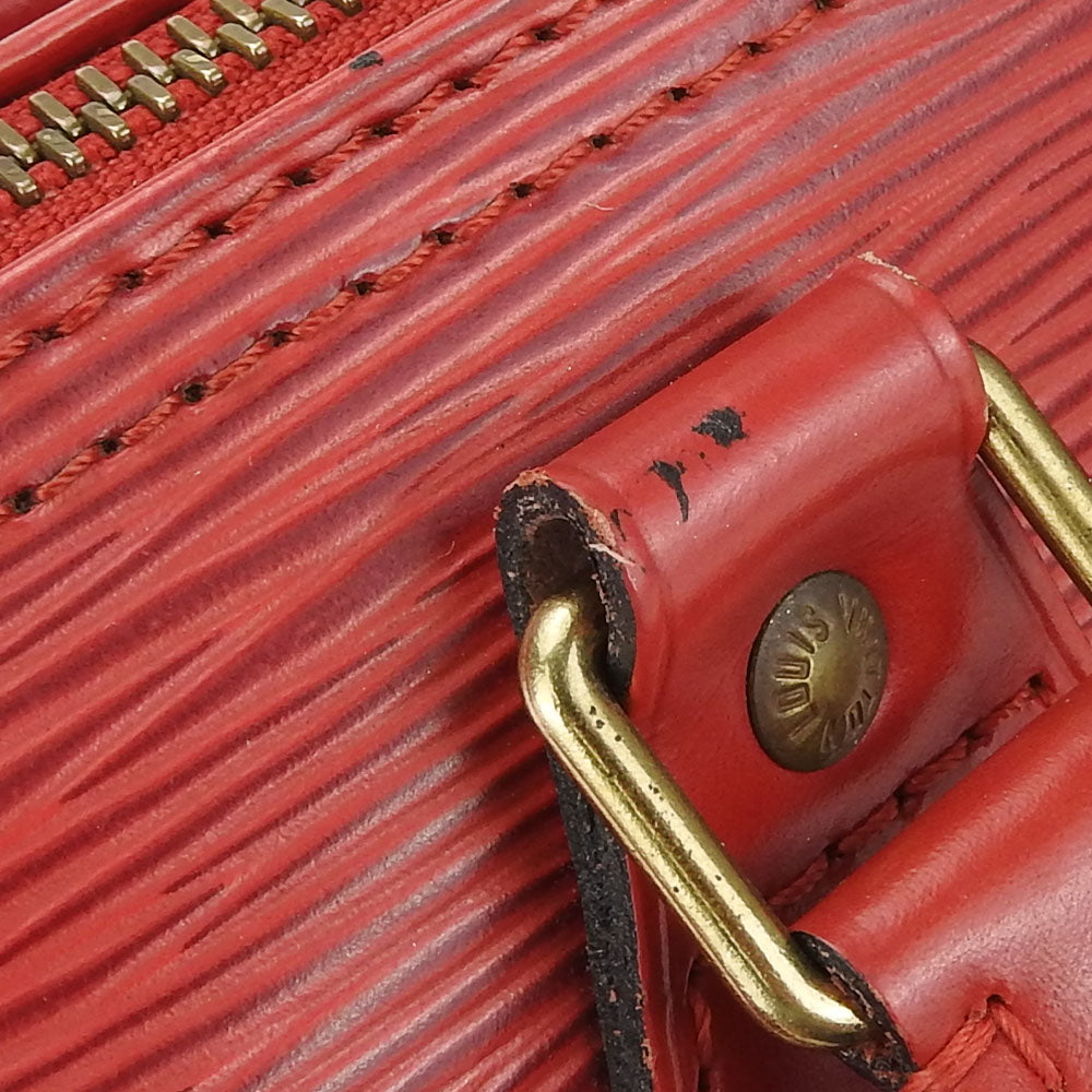 LOUIS VUITTON Handbag M43017 Epi Leather Red Epi Speedy 25 Women Used Authentic