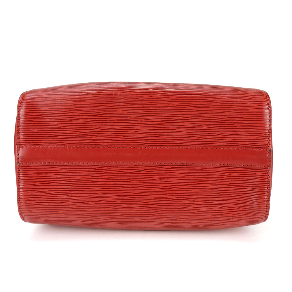 LOUIS VUITTON Handbag M43017 Epi Leather Red Epi Speedy 25 Women Used Authentic