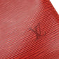 LOUIS VUITTON Handbag M43017 Epi Leather Red Epi Speedy 25 Women Used Authentic