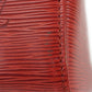 LOUIS VUITTON Handbag M43017 Epi Leather Red Epi Speedy 25 Women Used Authentic