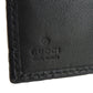 GUCCI Long Wallet Purse 244946 Sima leather black Guccisima Women Used Authentic