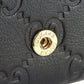 GUCCI Long Wallet Purse 244946 Sima leather black Guccisima Women Used Authentic