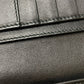 GUCCI Long Wallet Purse 244946 Sima leather black Guccisima Women Used Authentic
