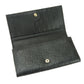 GUCCI Long Wallet Purse 244946 Sima leather black Guccisima Women Used Authentic