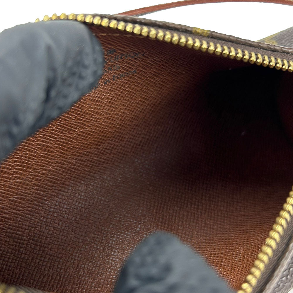 LOUIS VUITTON Pouch M51385 Monogram Brown Cylindrical pouch Papillon