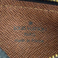 LOUIS VUITTON Pouch M51385 Monogram Brown Cylindrical pouch Papillon