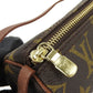 LOUIS VUITTON Pouch M51385 Monogram Brown Cylindrical pouch Papillon
