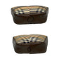 BURBERRY Shoulder Bag Canvas, Leather Brown Nova Check Shadow Horse logo Metal Women Used Authentic