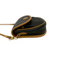 GUCCI Shoulder Bag leather black gucci plus Women Used Authentic