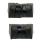 CELINE Handbag Leather, PVC black Macadam Blason Triomphe Pattern Women Used Authentic