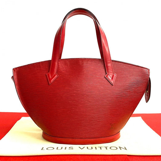 LOUIS VUITTON Handbag M52277 Epi Leather Red Epi Sun jack Women Used Authentic
