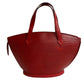 LOUIS VUITTON Handbag M52277 Epi Leather Red Epi Sun jack Women Used Authentic