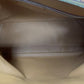 CELINE Handbag Leather, PVC Brown Macadam Blason Triomphe Pattern Women Used Authentic