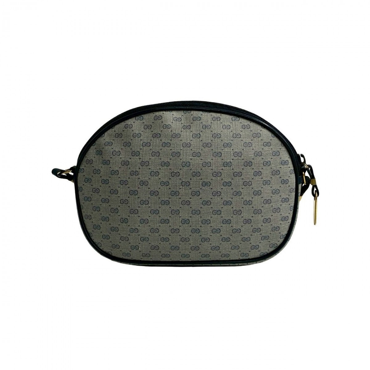 GUCCI Shoulder Bag leather Navy