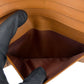 LOEWE Bill Compartment leather Brown Women Used Authentic