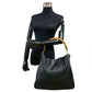 GUCCI Handbag leather black Bamboo